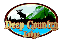 About deep country lodge logo