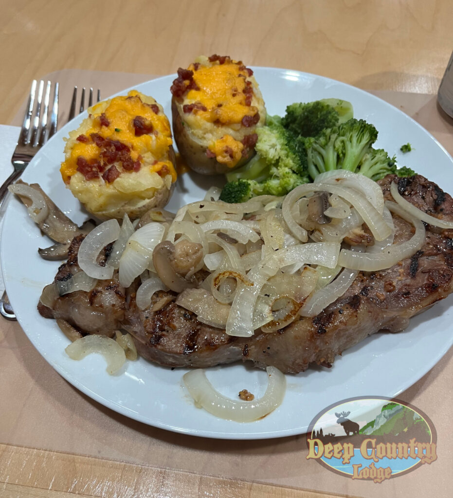steak and onions
