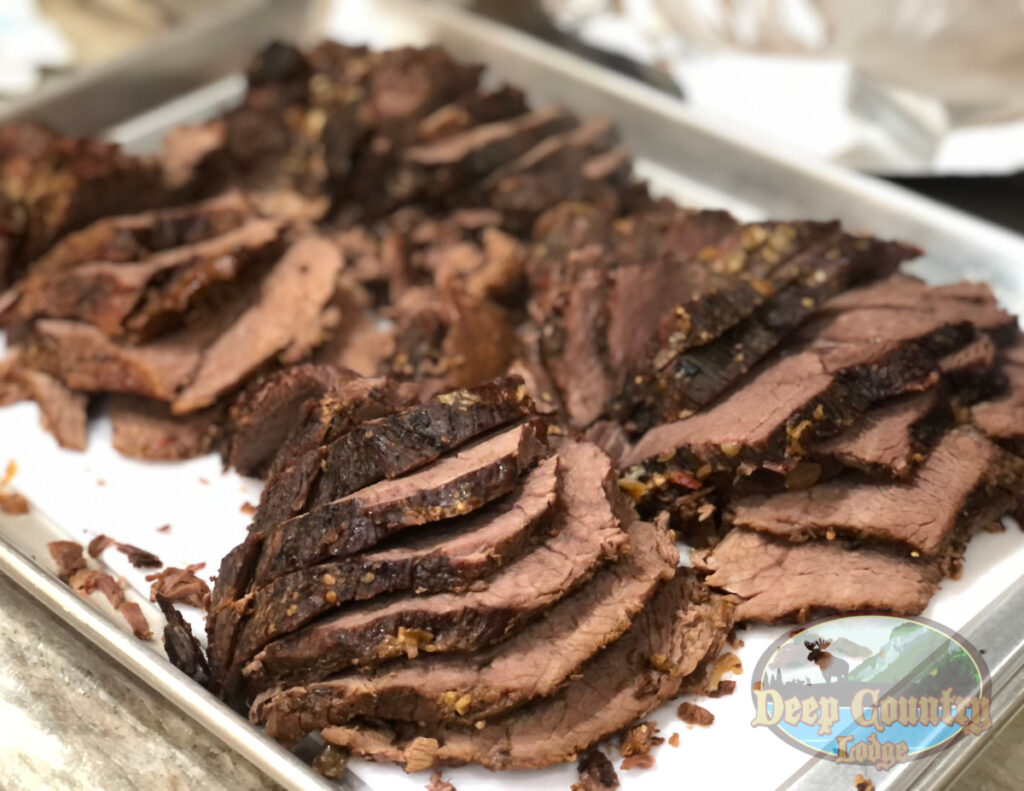 sliced meat