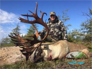 Peter Drake 2017 Trophy Woodland Caribou Boone and Crockett