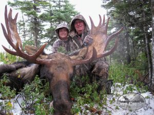 Terry Joe Eastern Canadian Moose Deep Country Lodge
