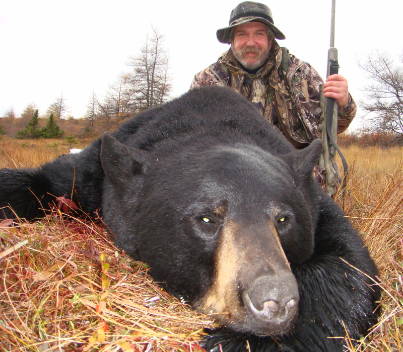 Trophy Black Bear Hunting in Newfoundland - Deep Country Lodge